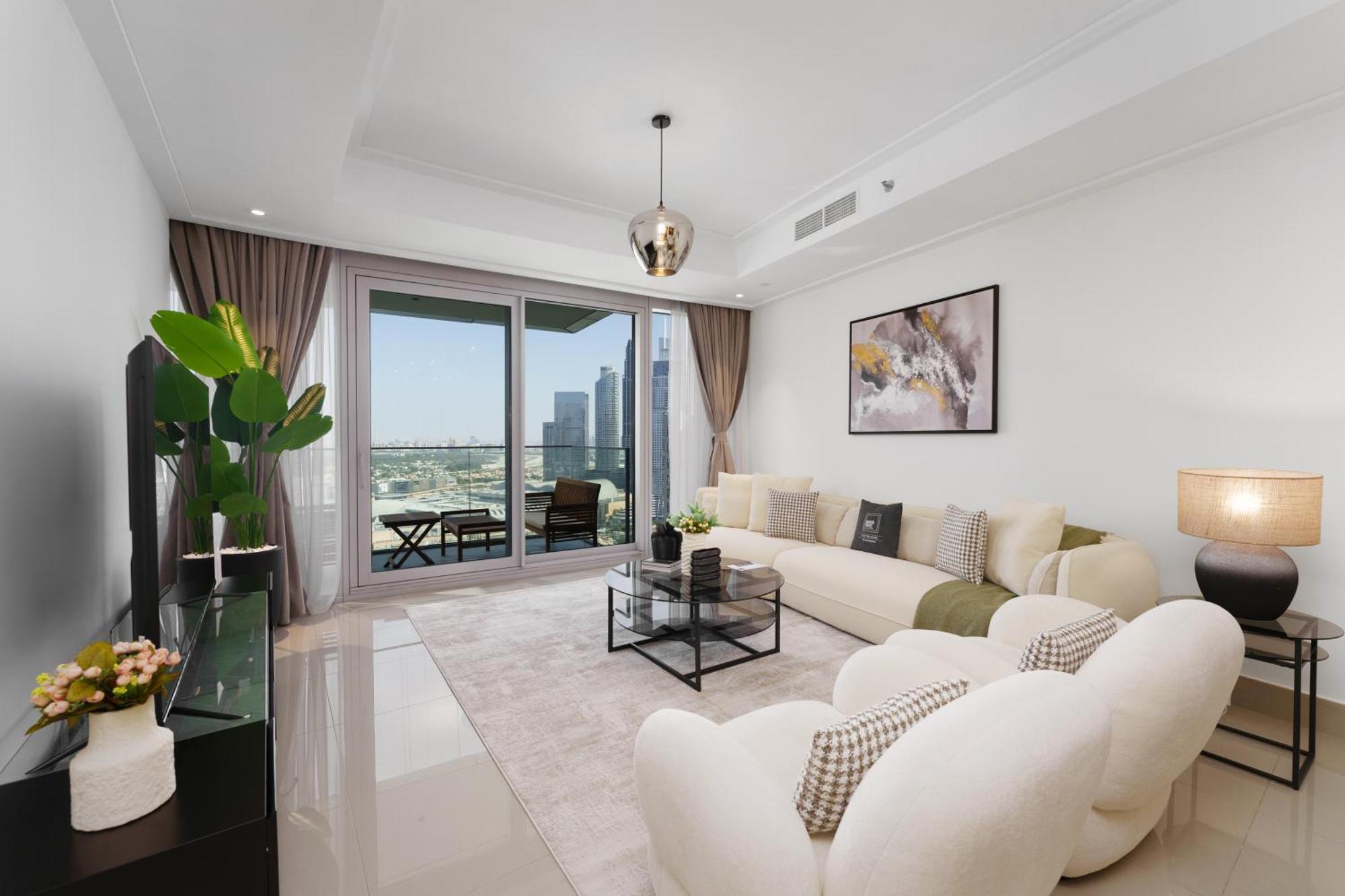 Maison Privee - Ultimate Living With Front-Row Views Of Burj Khalifa & Dubai Fountains المظهر الخارجي الصورة